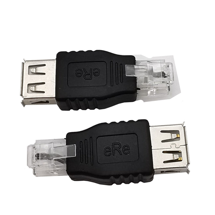 JUNSUNMAY USB Femal to Male RJ11 6P2C Adapter Converter JUNSUNMAY USB Femal to Male RJ11 6P2C Adapter Converter